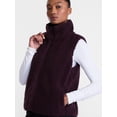 thumbnail image 4 of Ozark Trail Women's and Women's Plus High Pile Vest, Sizes XS-3X, 4 of 6