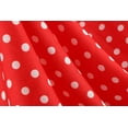 thumbnail image 5 of B91xZ Robe Printemps Été Décontractée Manches Courtes à Volants Col Rond Taille Élastique Robe Midi à Volants, Rouge TG, 5 of 5