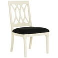 thumbnail image 2 of SAFAVIEH Selena 19''H Velvet Side Chair Set of 2, Black, 2 of 7