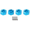 thumbnail image 1 of A949-11 Ruedas hexagonales de aluminio Montaje de asiento hexagonal Pasadores de cubo de 7 mm Piezas de actualización para  1/18 A949 A959 A969 A979 K929 RC Car, 1 of 1