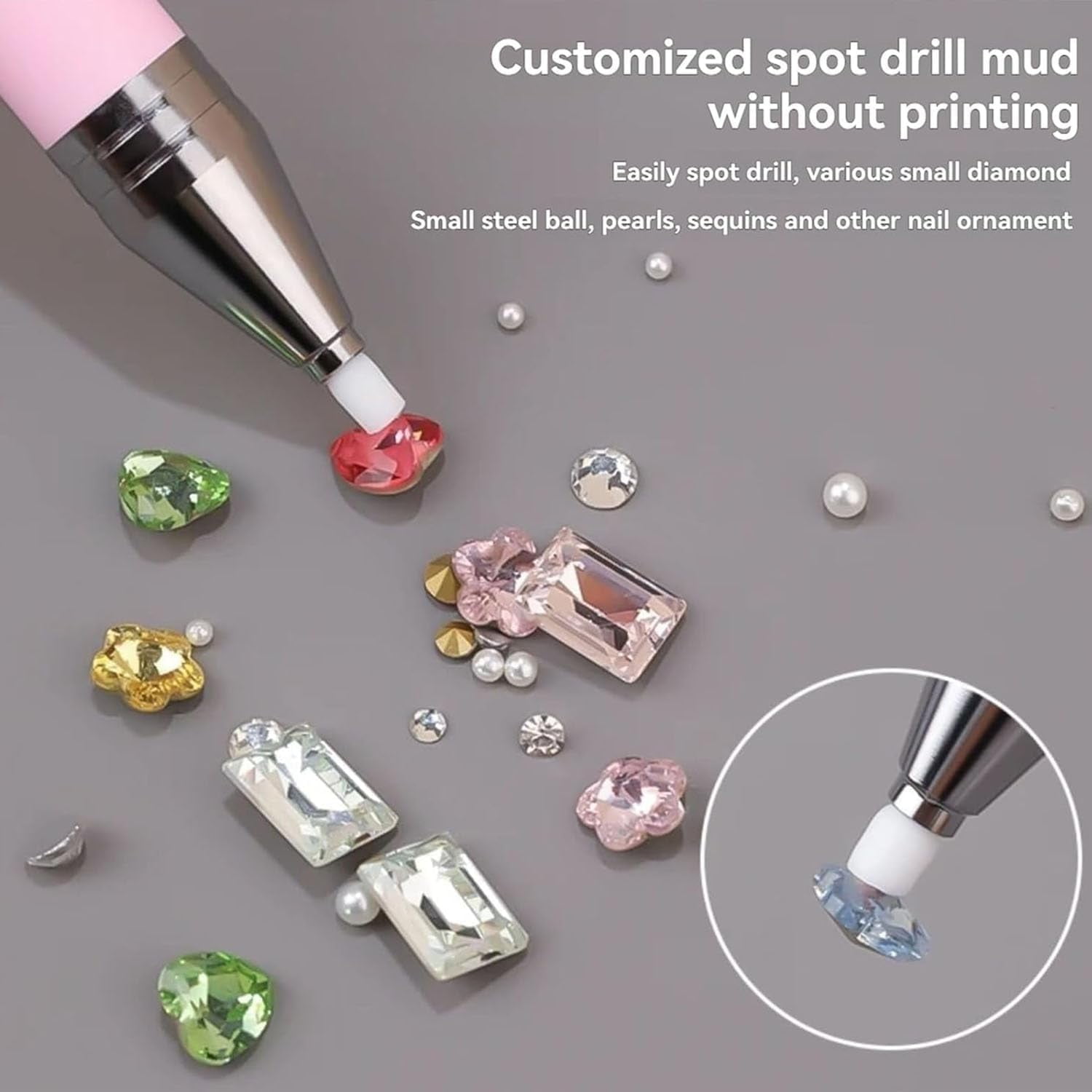 Automatic Refillable Wax Pen, 2026 New Diamond Art Pen Refillable Wax Pen,Diamond Art Pens Tools for Diamond Painting Art Nail DIY Craft