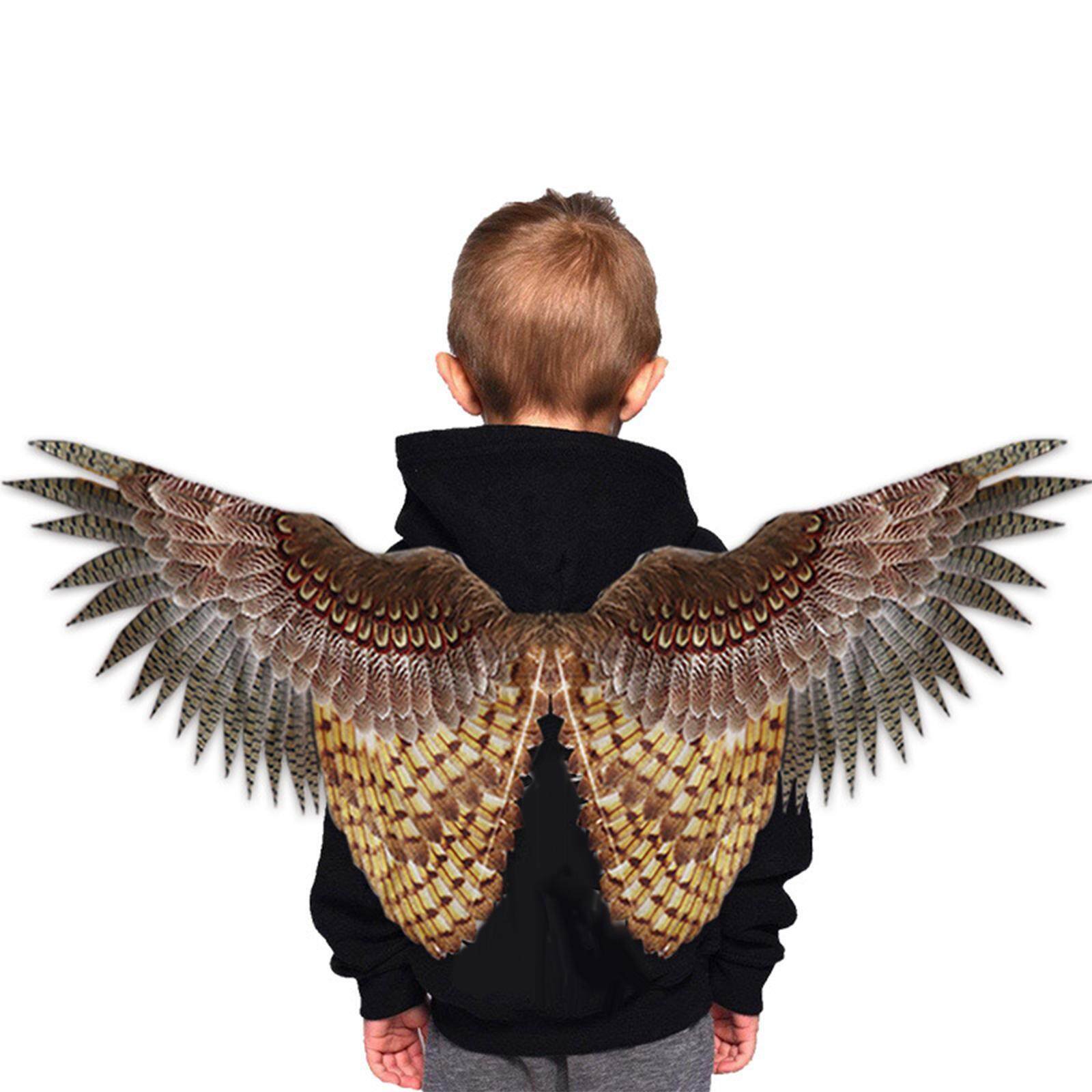 Children's Bird Wings Animal Costumes Owl Crow Eagle Peacock Wings Environmentally Friendly Felt Performance Props