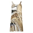 thumbnail image 4 of Cameland Robe d'Été Sans Manches Aguichant Décontractée Dos Nu Mini Robe Verte TTG, 4 of 5