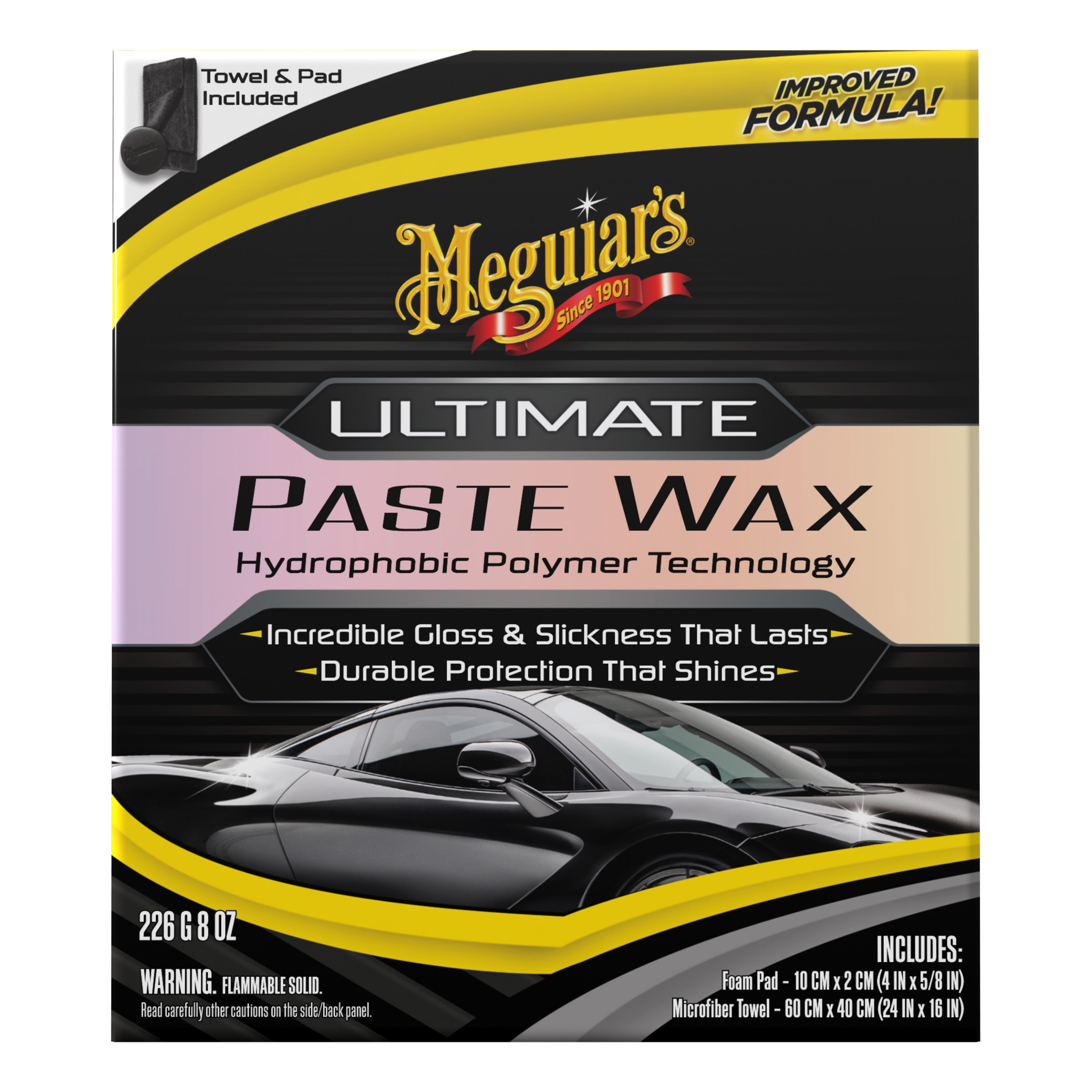 2-Pack) Meguiar's Car ULTIMATE COMPOUND & POLISH Combo Waxing