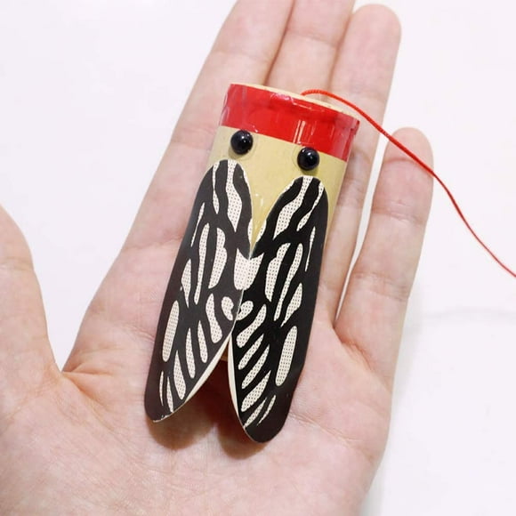 Wooden Rod Shaking Cicada Sound Transmission Diy Experiment Education Kids Toy