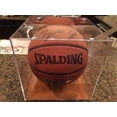 thumbnail image 5 of Deluxe Clear Acrylic Full Size Basketball Display Case with Simulated Wood Floor (A008-WB), 5 of 10