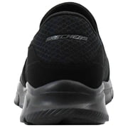 Skechers Sport Equalizer Persistent Mens Slip on Shoes, Faux Leather and Mesh Upper