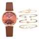 thumbnail image 1 of Relojes de pulsera para mujer, estilo moderno, reloj de pulsera de cuarzo analógico de cuero de lujo para mujer, reloj de cuarzo para mujer, 1 of 3