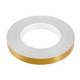 thumbnail image 1 of Cinta adhesiva reflectante impermeable para motocicleta, tiras decorativas de 0,6 "de ancho y 164 pies, tono dorado, 1 of 1
