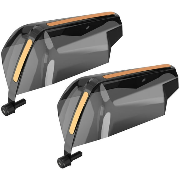 KHBUAB 1 Pair Motorcycle Handlebar Protector for Windproof and Night Safety