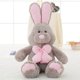 thumbnail image 4 of 100cm American Large Rabbit Plush Doll Soft Toy for Valentine's Day Gifts Multicolour, 4 of 5