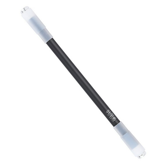 Farfi Spinning Pen Sturdy Construction Wear-resistant Plastic Rotating Ballpoint Pen Flying Fidget Spinner for School (Black)