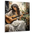 thumbnail image 2 of Designart "Boho Latina Woman euphony I" Boho Woman Metal Wall Decor, 2 of 5