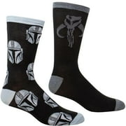 the Mandalorian Helmet All Over Print & Mythosaur Sigil Socks - Pack of 2