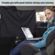 thumbnail image 5 of Car Divider Curtains Sun Shade Van Curtains Black Detachable Simple Sun Shades Side Window Covers Travel Car Divider Privacy Protection Curtains For S, 5 of 5