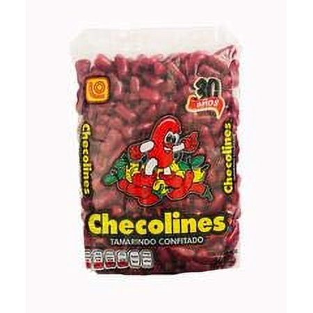 1 X Checolines Forritos Chilarines Tamarindo Confitadao Sugared Tamarind Candy 350g