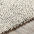 thumbnail image 4 of Uttermost Clifton 60x96" Hand Woven Coastal Wool Rug in Ivory/Light Gray, 4 of 7