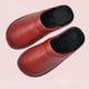 thumbnail image 1 of XIHAHA Zapatillas de felpa concisas, chanclas para hombre, mulas de piel, toboganes de interior de invierno, Zapatillas de casa peludas para hombre, zapatillas de cuero cálidas para hombre, 1 of 5