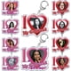 thumbnail image 2 of LLavero de la cantante Lana Del Rey I Love My Girlfriend para mujer, accesorios, llavero, anillo, joyería personalizada, regalos para fanáticos, 2 of 4