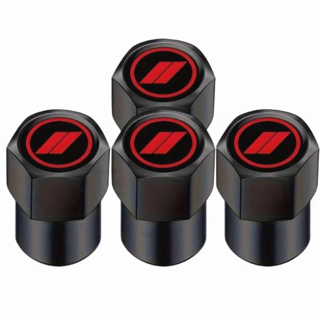 Bouchons de Valve de Roue d'Auto, Protection contre les Fuites et les Dommages, Ensemble de 4, Matériau en Alliage d'Aluminium