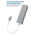 thumbnail image 2 of Raindrops Durable Aluminium Alloy USB Network Converter Type C for Home Use Grey, 2 of 8
