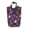 thumbnail image 2 of KLL Halloween Sweet Candy Laundry Hamper,Large Canvas Fabric Lightweight Storage Basket Toy Organizer Dirty Clothes Collapsible Waterproof, 2 of 6