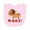 AD-Pink, variant on Inktastic Dachshund Hot Dog Funny Newborn Bib