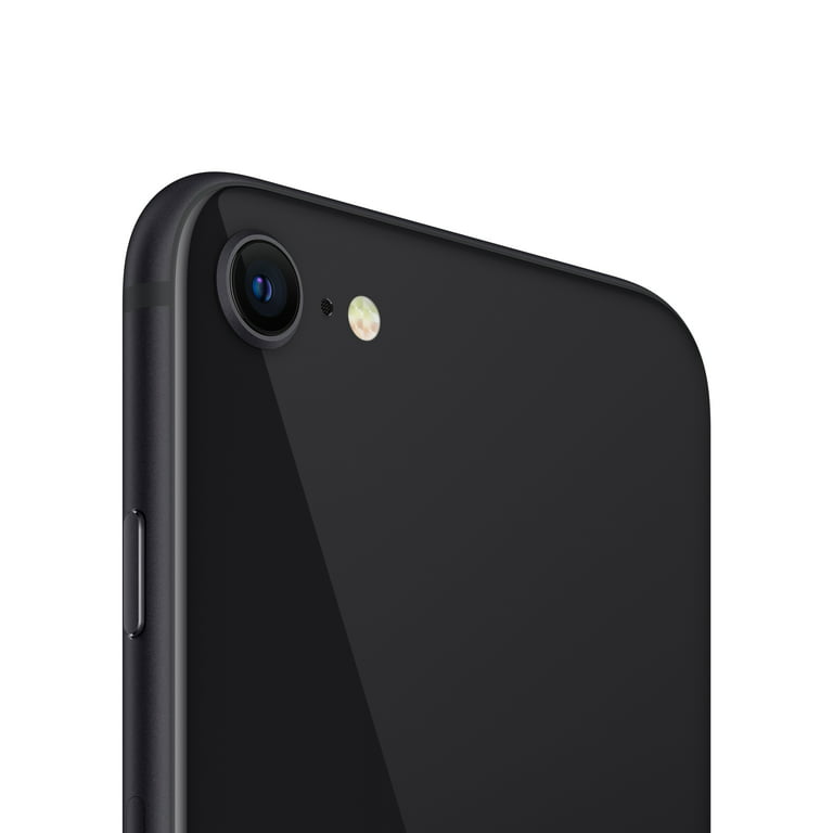 Restored Apple iPhone SE (2020) 64GB, Black Fully Unlocked Smartphone  (Refurbished)