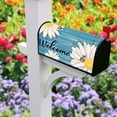 thumbnail image 3 of Daisy Mailbox Covers Magnetic Standard Size 21" X 18" Spring Summer Floral Welcome Mailbox Wraps Post Letter Box Cover for Garden Yard Home Decor Outdoor Decorations, 3 of 6