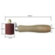 thumbnail image 3 of Rodillo de silicona profesion resistente a altas temperaturas de 40mm para herramientas de papel pintado DIY herramienta de soldadura de PVC Rojo, 3 of 6