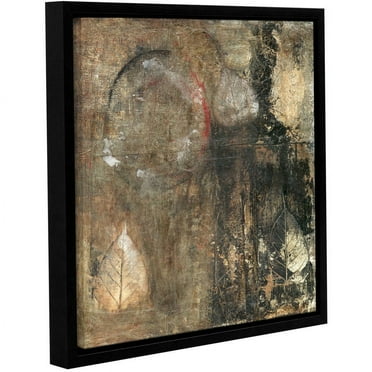 ArtWall Elena Ray "Bodhi Leaf Skeletons" Gallery-wrapped Floater-framed Canvas