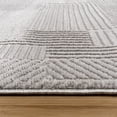 thumbnail image 6 of Arlo Dearra Modern Geometric Silver Area Rug, 5x8, 6 of 6
