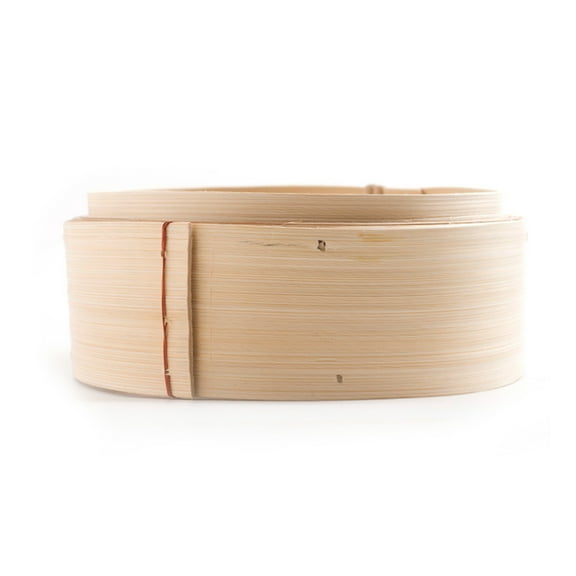 WEUVEB Dumplings Steamer Bamboo 3Pack Khaki for Home and Restaurant Use