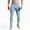 🔥 Light Blue, variant on Sentmoon Thermal Leggings for Men Yoga Pants Men Men Solid-Color High-Elastic Yoga Pants Control Breathable Warm Running Cycling Sports Fitness Pants for Everyday Wear and Comfortable