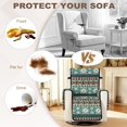 thumbnail image 7 of SCRAWLGOD Southwest Aztec Print Recliner Chair Cover Universal Non Slip Reclining Couch Cover Anti Scratch Stain Resistant Recliner Chair Slipcover for Pets, 7 of 7