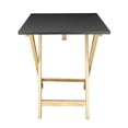 thumbnail image 4 of Mesa Plegable Rectangular Hogare Mesa Plegable Rectangular Negro/Aile, 4 of 4