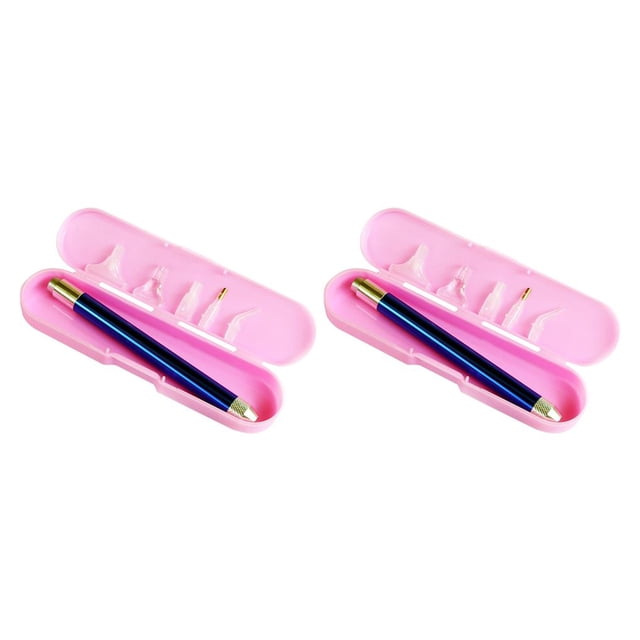 Billuyoard Pluma de perforación de punto TureClos, pluma de pintura de diamantes de imitación portátil de aleación de aluminio eléctrica Type5 NO5 Billuyoard CBP128493