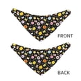 thumbnail image 3 of Naloa Flower Butterfly Dog Bandana Large and Small-Dog Scarf Bib Handkerchief Accessories for Dogs and Cats(S-L)-Small, 3 of 5