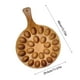 thumbnail image 3 of Wooden Egg Tray | Divided 24-Egg Fixing Frame | Arabic Wood Construction | Durable Multipurpose Board | Cheese & Cold Cut Serving | Easy-Clean Entertainment Solution | Cutting Board Alternate | 1, 3 of 7