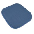 thumbnail image 5 of Sweet Home Collection Memory Foam Honeycomb Non-Slip Back 16" x 16" Chair Pad - Blue, 2 Pack, 5 of 7