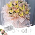 thumbnail image 4 of Bouquet Corsages Pins for Flower and 3D Golden Butterfly Stickers Set, 4 of 5