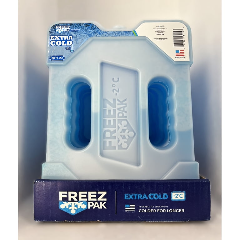 FREEZ PAK X-Large Extra Cold Reusable Ice Pack with Hard Shell