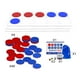 thumbnail image 5 of Juego gigante de marcos de diez de plástico de colores. Juegos de matemáticas para el aprendizaje temprano de las matemáticas en la escuela primaria. Estándar 400g, 5 of 9