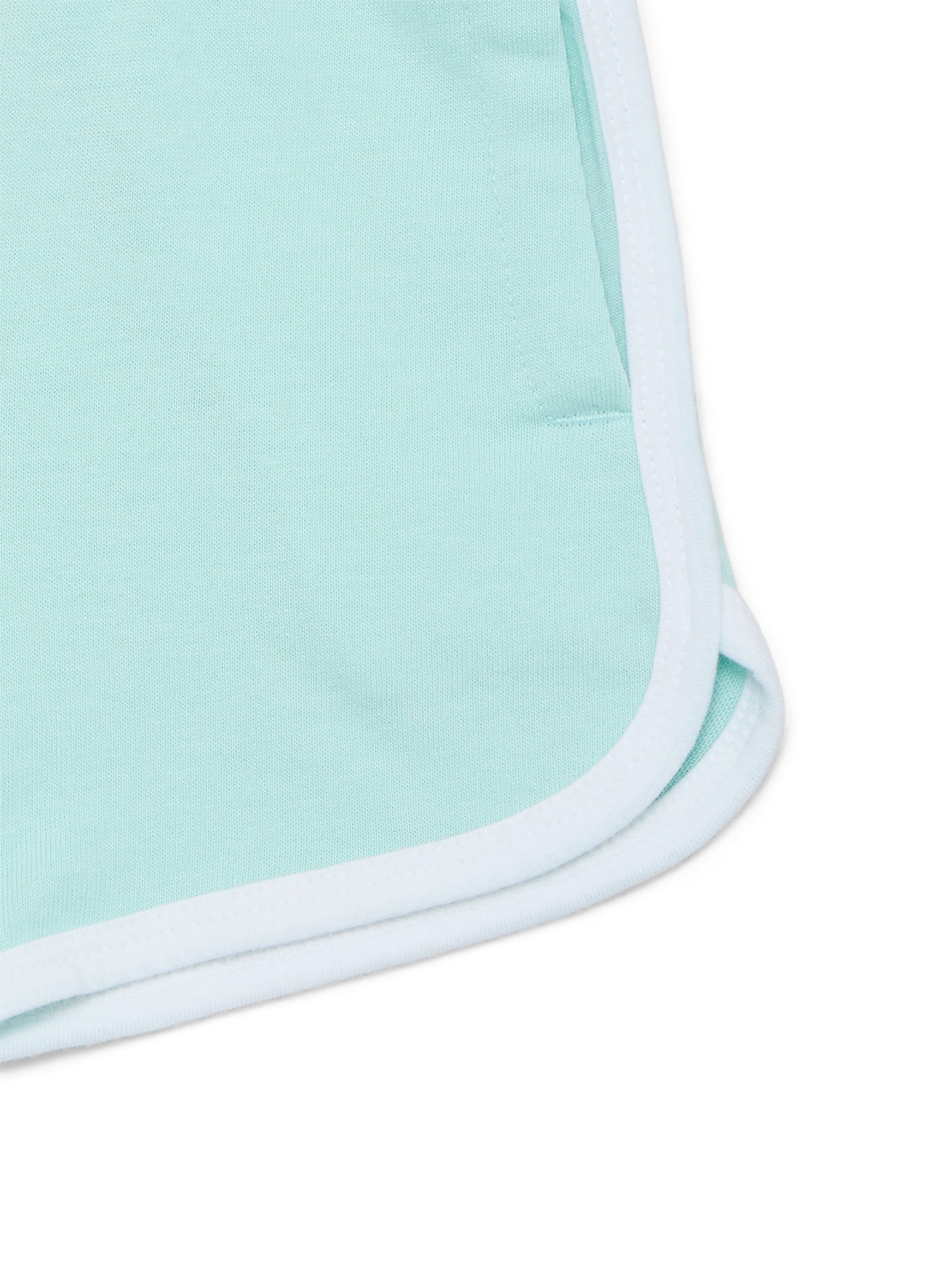 Wonder Nation Girls Dolphin Hem Shorts, Sizes 4-18 & Plus
