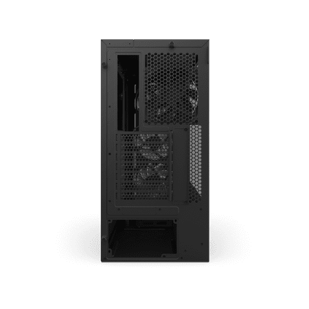 NZXT - H5 Flow RGB 2024 Compact ATX Mid-Tower Airflow Case - Black