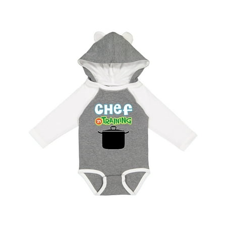 

Inktastic Future Chef in Training Gift Baby Boy or Baby Girl Long Sleeve Bodysuit