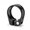 Locking 31.8mm, variant on ROCKBROS Bicycle Seatpost Clamp Quick-Release/Locking 6061 Reinforced Alloy Compact Lightweight Anodizing Extended Length Easy Installation Bike Seat tube Clamp