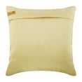 thumbnail image 3 of Cushion Cover, Faux Leather Throw Pillow Cover, 22x22 inch (55x55 cm) Beige Metallic Brown Faux Leather Pillow Cover, Faux Leather Applique Pillow Cover, Brown - Take The Stairs, 3 of 3