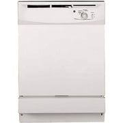 GE® BUILT-IN 24-INCH DISHWASHER, WHITE, 5 CYCLES / 2 OPTIONS