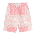 thumbnail image 1 of 2025 Men's Board Shorts Men's Boho Drawstring Waist Mens Swim Paisley Print Summer Beach Rave Board Shorts Men Swim Trunks Medium Play Boy Shorts Mens Stretch Swim, 1 of 4